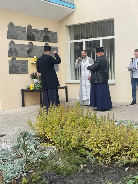 На Волині відкрили меморіальні дошки двом загиблим Героям – Дмитру Луцику та Юрію Мельничуку (фото)