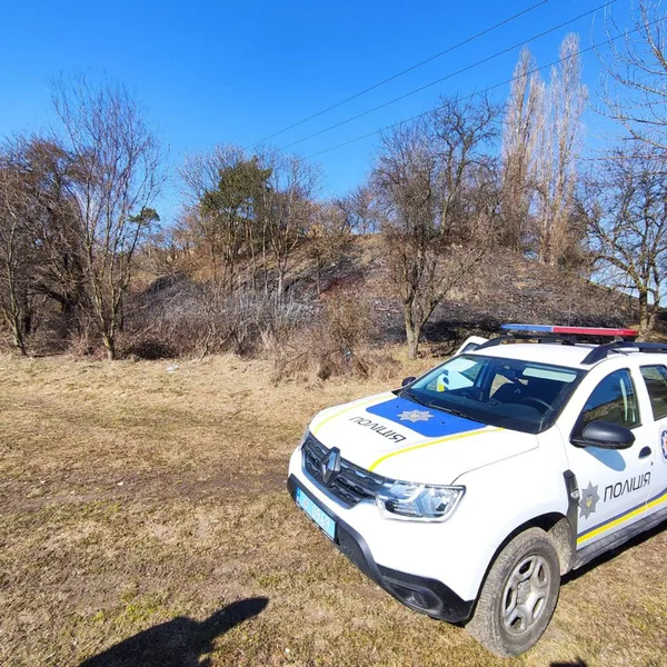 У селі під Луцьком загорівся чоловік, який кинув недопалок у траву (фото)