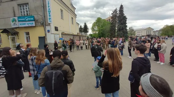 Де «Азов»?: у Луцьку організували акцію на підтримку полонених воїнів (фото, відео)