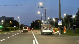 На проспекті Соборності в Луцьку завершують нанесення розмітки (фото)