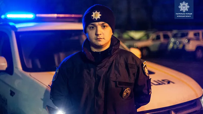 У Луцьку патрульний у свій вихідний затримав п'яного водія, який намагався втекти з місця ДТП