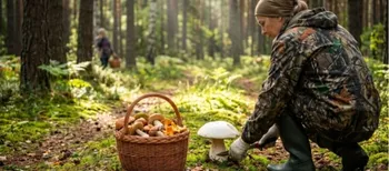 «Їх треба відчувати»: під Любомлем знайшли багатий урожай осінніх грибів (фото)