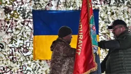 Супроводжуватиме у переможній боротьбі: артилеристи Князівської бригади отримали мотиваційний прапор (фото)