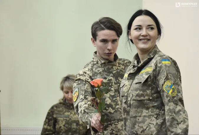 У луцькому «політесі» студентам вручили погони (фото)