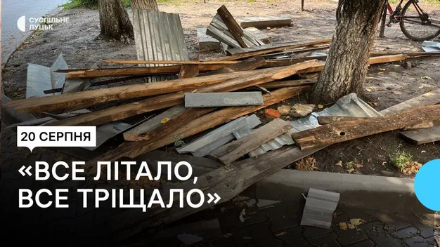 «Все летіло, все тріщало»: у Володимирі після негоди підраховують збитки (фото, відео)
