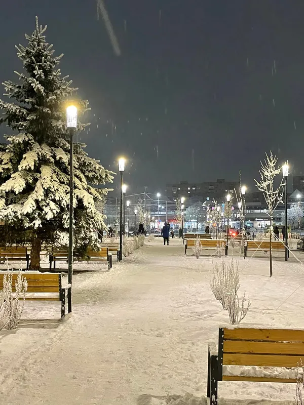 Вулиці Луцька замело снігом (фото)