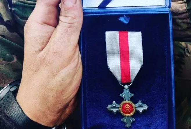 Аеророзвідник з Лища отримав «Сталевий хрест» від Залужного
