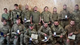 Бійці батальйону «Любарт» отримали нагороди від президента  (фото)