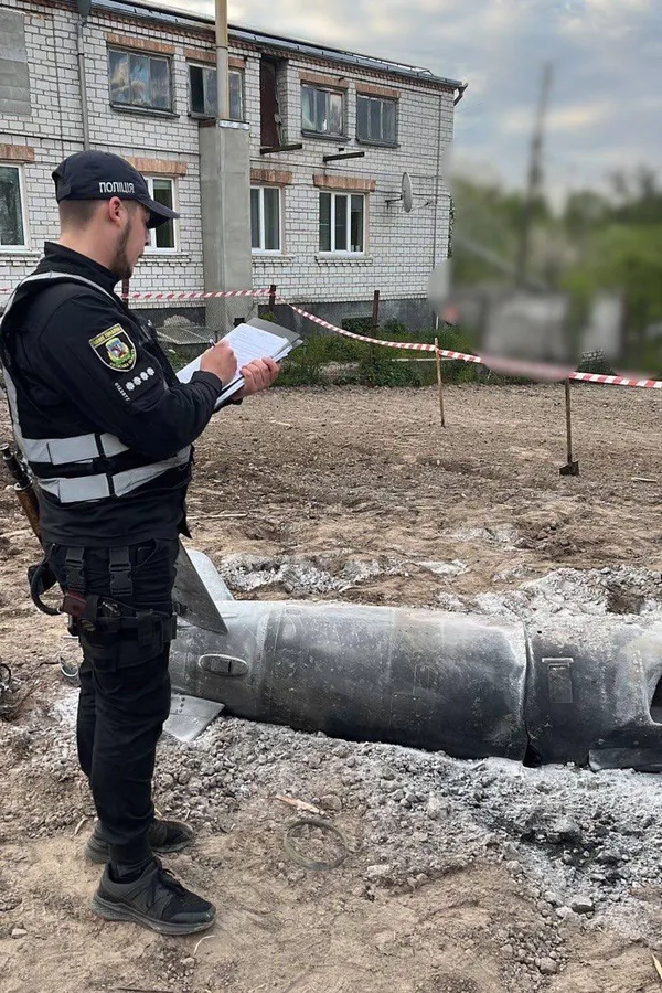 Поліція показала наслідки ворожої атаки на Київщині (фото)