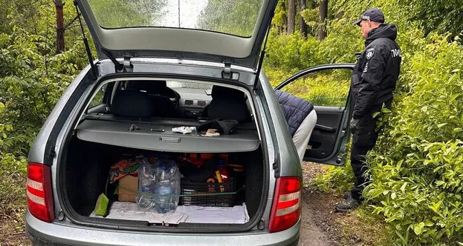 У Луцькому районі «шерифи» шукали «закладників», а знайшли п'яного водія (фото)