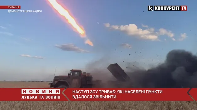 У Генштабі підтвердили звільнення 12 населених пунктів на Херсонщині (відео)