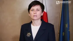 Генконсул Польщі в Луцьку знялася у відеоролику на підтримку поліцейських