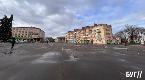 Площа Героїв у Володимирі. 2023 рік