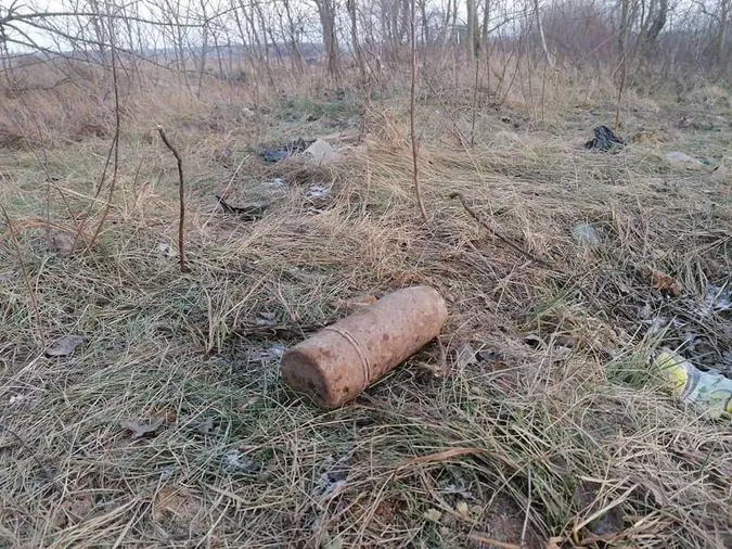 На Волині піротехніки знешкодили протитанкові міни і снаряд (фото)