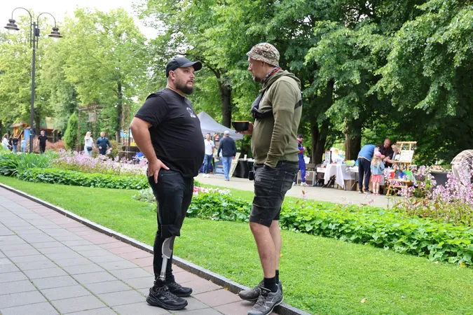 У Луцьку в парку – ярмарок ветеранського бізнесу: що там є (фото)