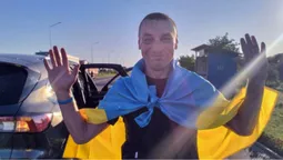 Звільненого з полону бійця Михайла Данилюка зустріли на Волині (фото)