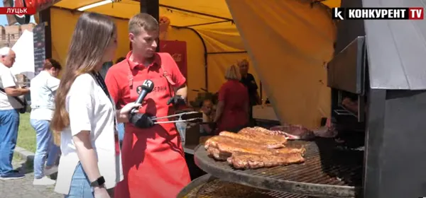 Равлики, полуниця в шоколаді та ребра: чим дивував дев'ятий Lutsk Food Fest (відео)