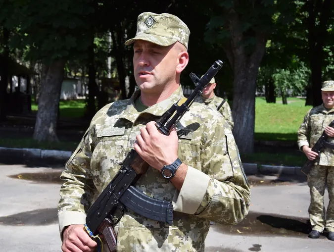 У Луцьку мобілізовані прикордонники склали присягу на вірність Україні (фото)