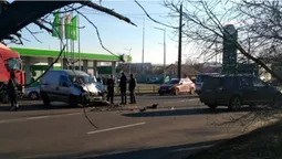 Засліпило сонце: на виїзді з Луцька – аварія (фото)