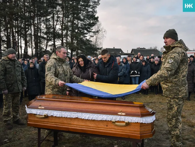 На Волині попрощалися із юним захисником Богданом Абрамовичем (фото)