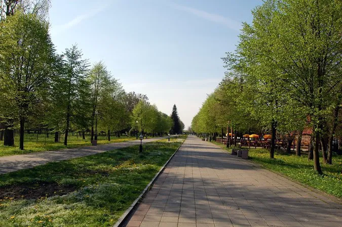 У центральний парк Луцька автомобілі хочуть пускати у визначений час