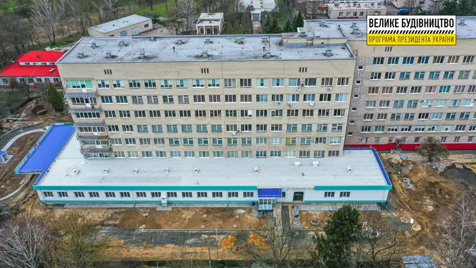 Реконструкція приймального відділення луцької лікарні: що вже змінилося (фото)