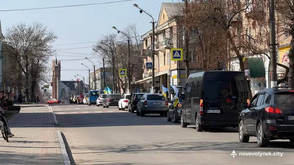 На Волині відбувся автопробіг на підтримку наших Захисників (фото)