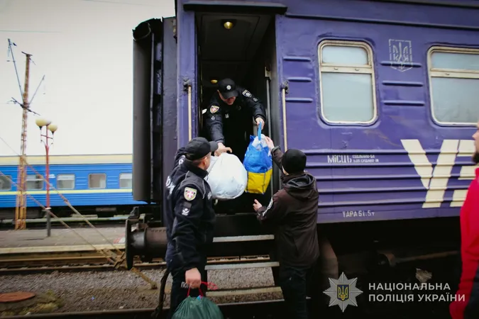 Люди залишали дім під звуки вибухів: до Ковеля прибув евакуаційний потяг з Донеччини (фото)