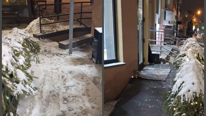 Понад 40 звернень за тиждень: лучани масово скаржаться на нерозчищені від снігу парковки та пандуси