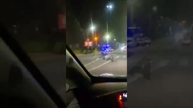 У Луцьку нічна погоня за п'яним на BMW закінчилася тараном (відео)
