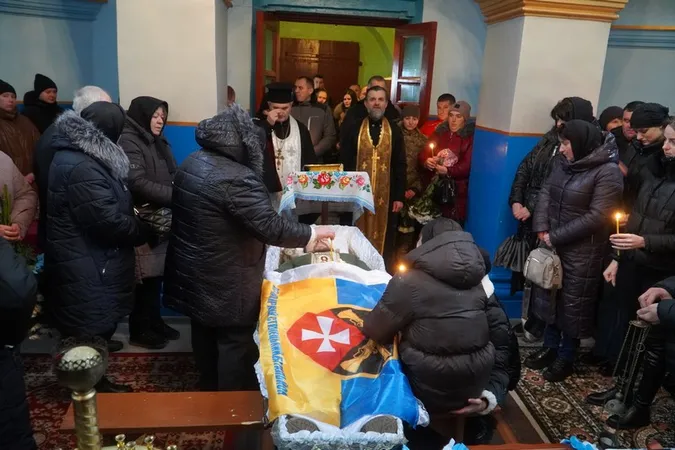 У Новосілках попрощались із загиблим ветераном Олександром Таліковим (фото)