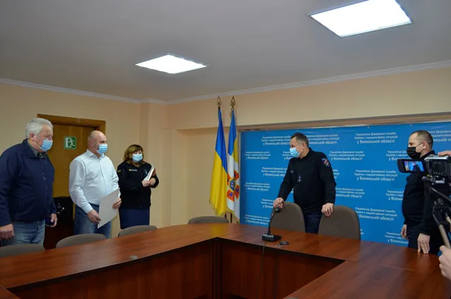 «За безпеку народу»: у Луцьку нагородили ліквідаторів наслідків аварії на ЧАЕС (фото)