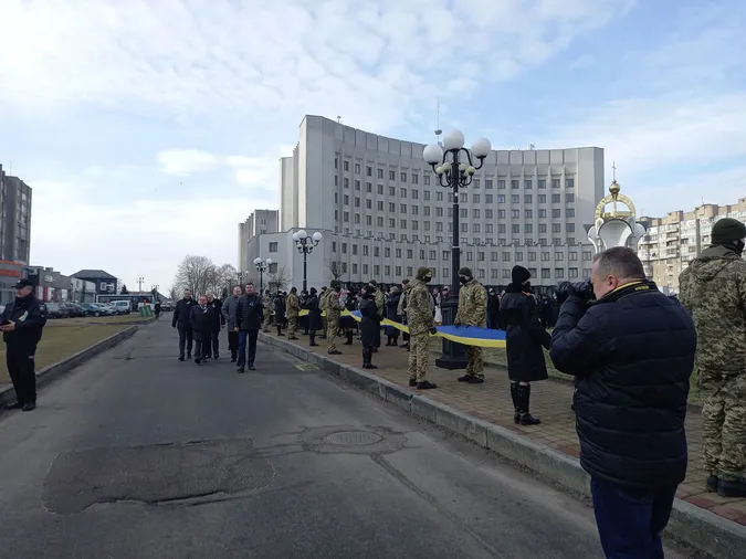 У Луцьку святкують День єднання українців (фото)