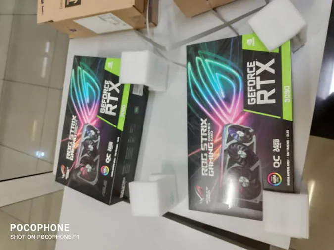 В «Ягодині» знайшли незадекларовані відеокарти ASUS (фото)