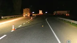 На Волині вантажівка наїхала на пішохода (фото)