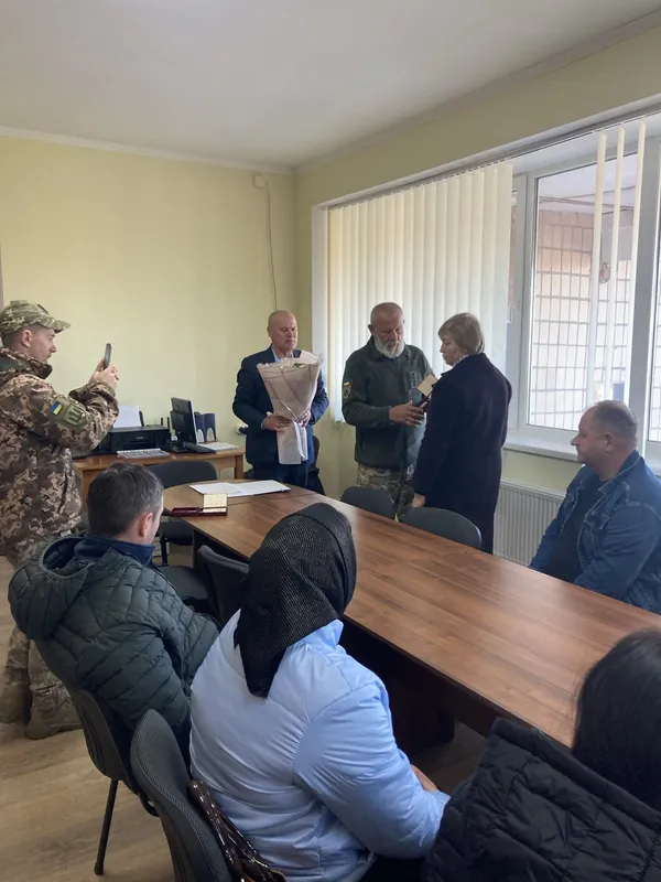 На Волині вручили посмертні нагороди воїнам Олегу Патіюку та Василю Карп'юку (фото)