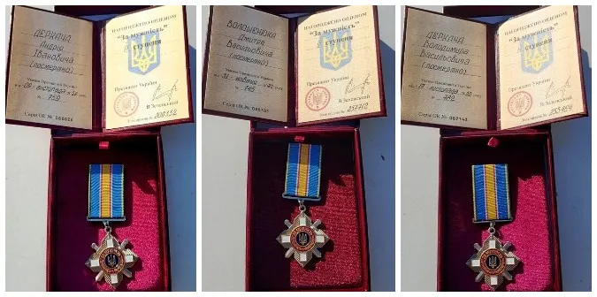 Рідним трьох загиблих волинян вручили ордени «За мужність» (фото)