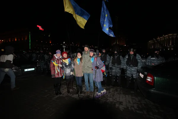 Василина Котлюк на майдані у Києві