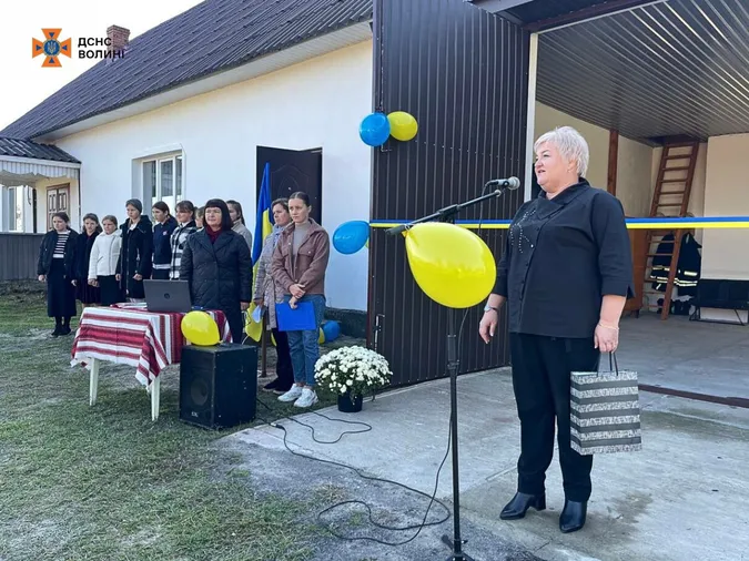На Волині відкрили новий підрозділ місцевої пожежної охорони (фото)