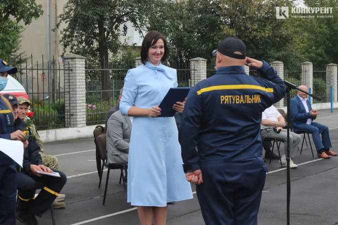 Як вітали з професійним святом луцьких рятувальників (фото)