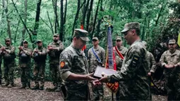 Бійці 14-ї ОМБр отримали державні нагороди (фото)