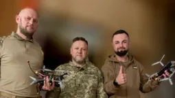 Головний рабин України передав волинським бійцям дрони-бомбери (фото)