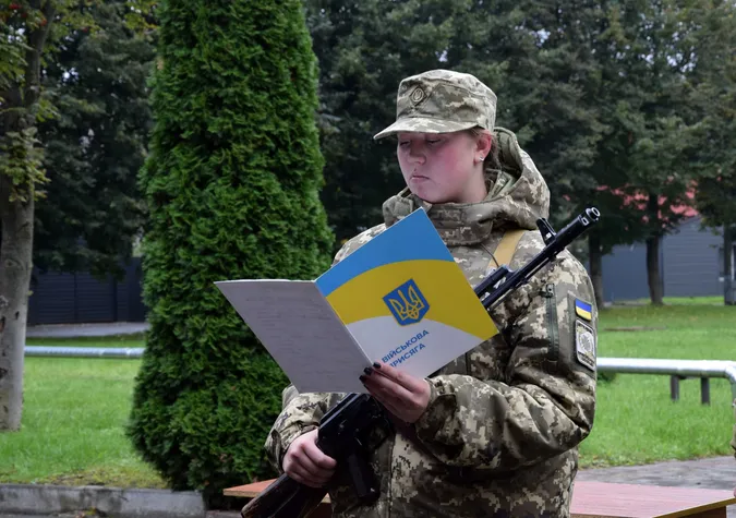 На Волині майбутні прикордонники склали присягу українському народові