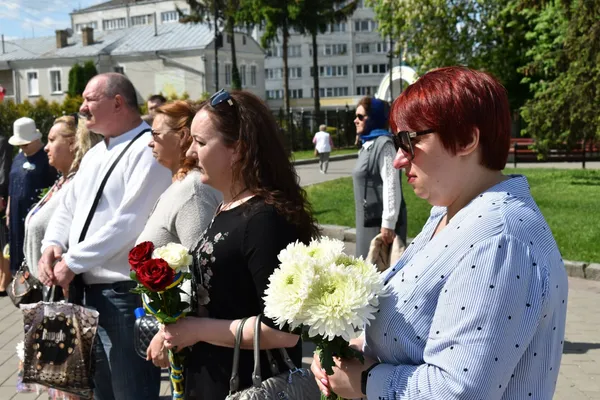 У Луцьку вшанували пам'ять бійців, які загинули під Волновахою (фото, відео)