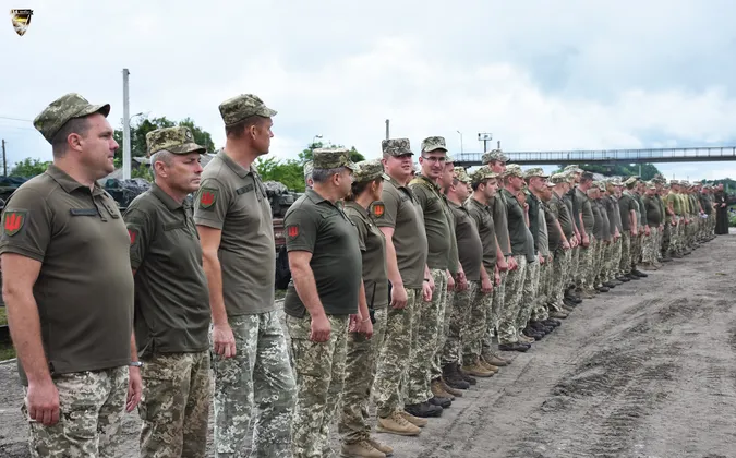 Волинь зустріла бійців, які повернулися з фронту (відео)