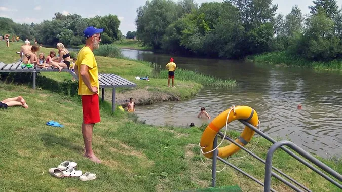 У Луцьку перевірили, чи безпечний міський Центральний пляж (відео)