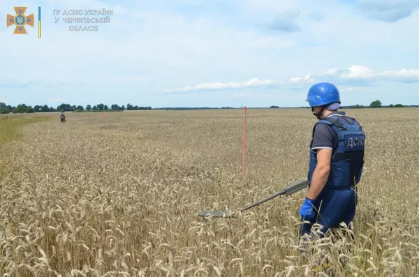 Волинські сапери розміновують Чернігівщину (фото)