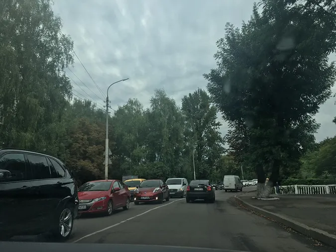 Луцьк «застряг» у заторах (фотофакт)