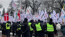 Під Верховною Радою підприємці вкотре зібралися на мітинг (фото)