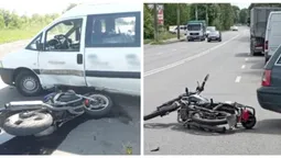 У Луцьку за добу два мотоциклісти потрапили до лікарні (фото, відео)
